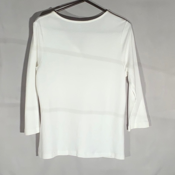 Kim Rogers Women White Top - Picture 2 of 4